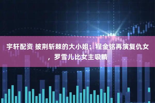 宇轩配资 披荆斩棘的大小姐：程金铭再演复仇女，罗雪儿比女主吸睛
